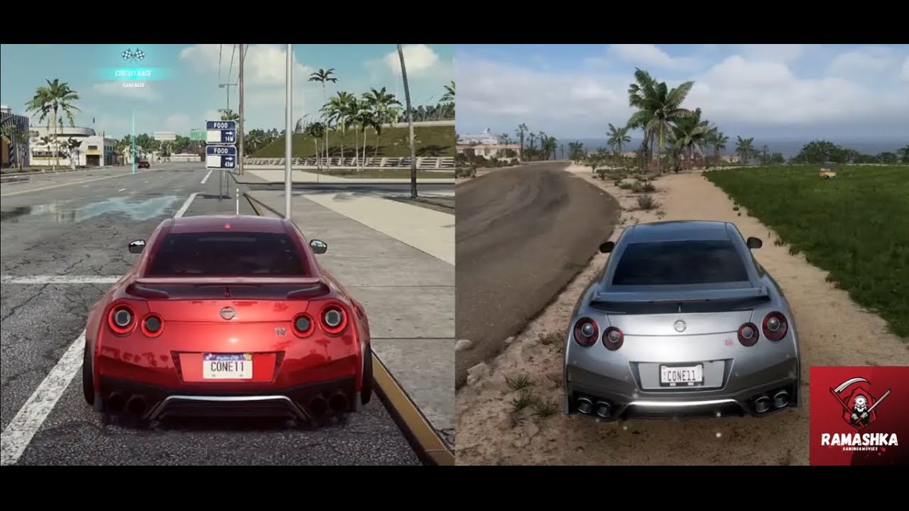 Need For Speed Unbound VS Forza Horizon 5 مقارنة اقوي العاب سباق السيارات