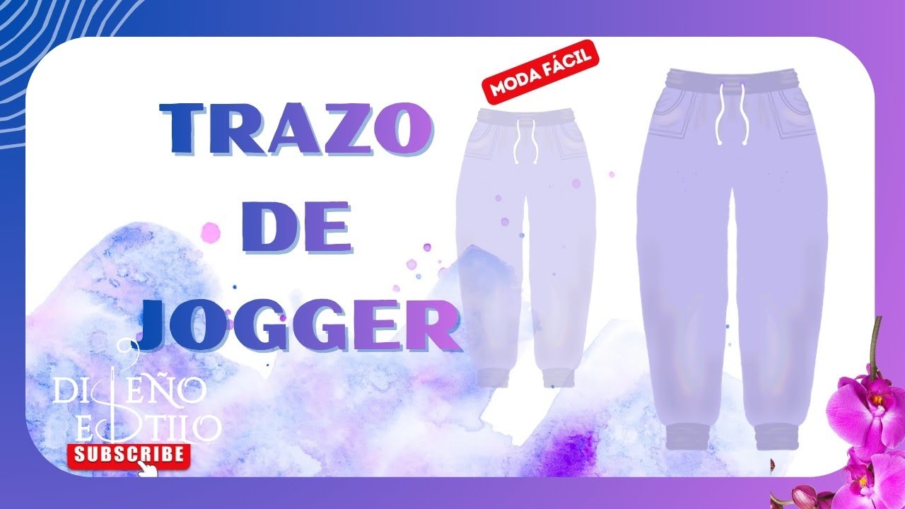 Cómo Trazar Patrón de Jogger, Fácil de Realizar.