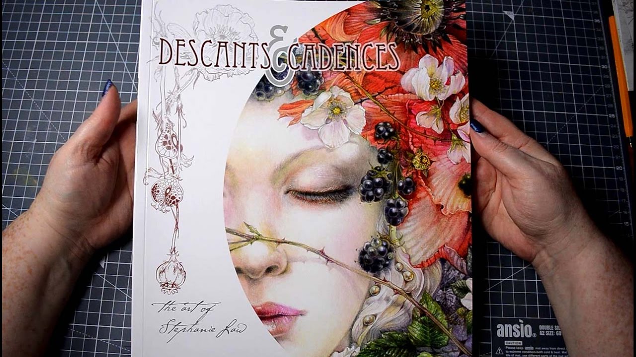 Unboxing New Art Book by Stephanie Law Descants and Cadences + Her other Books