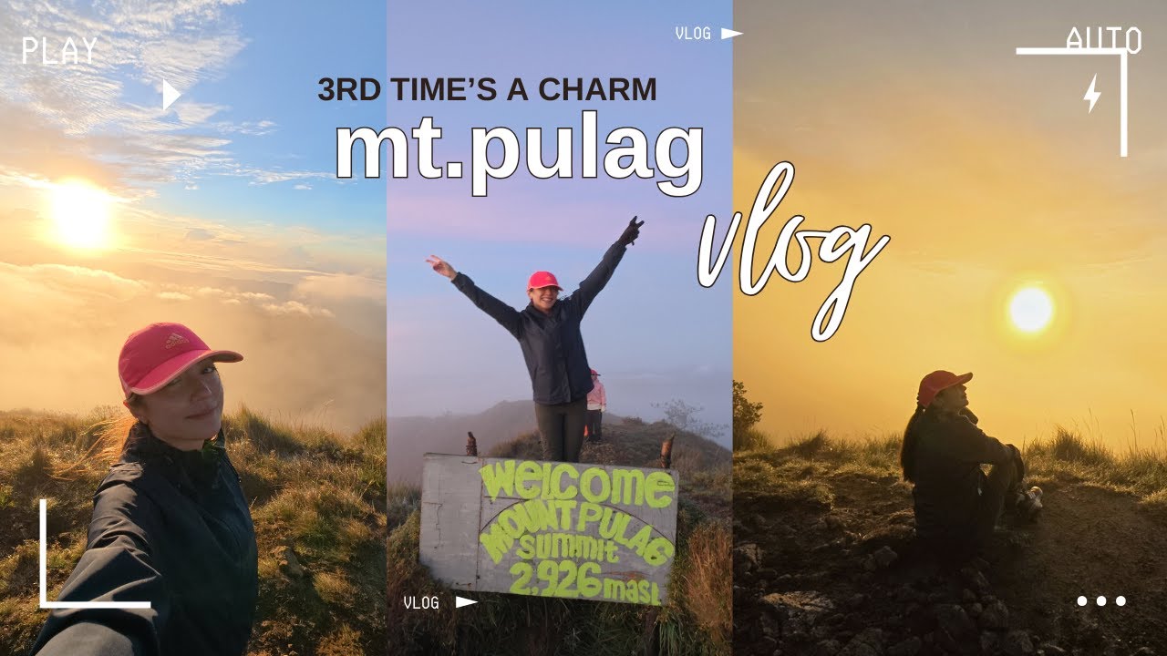 Mt. Pulag Vlog 2025 (Third Time's a Charm!) (2025) | CRISHA UY