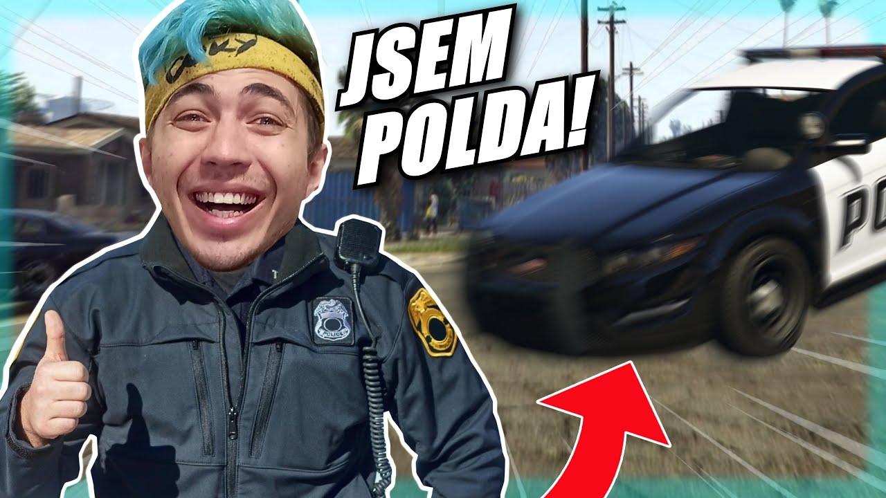 NEJHORŠÍ PRVNÍ DEN JAKO POLICAJT!!!|GTA V: RP/w 