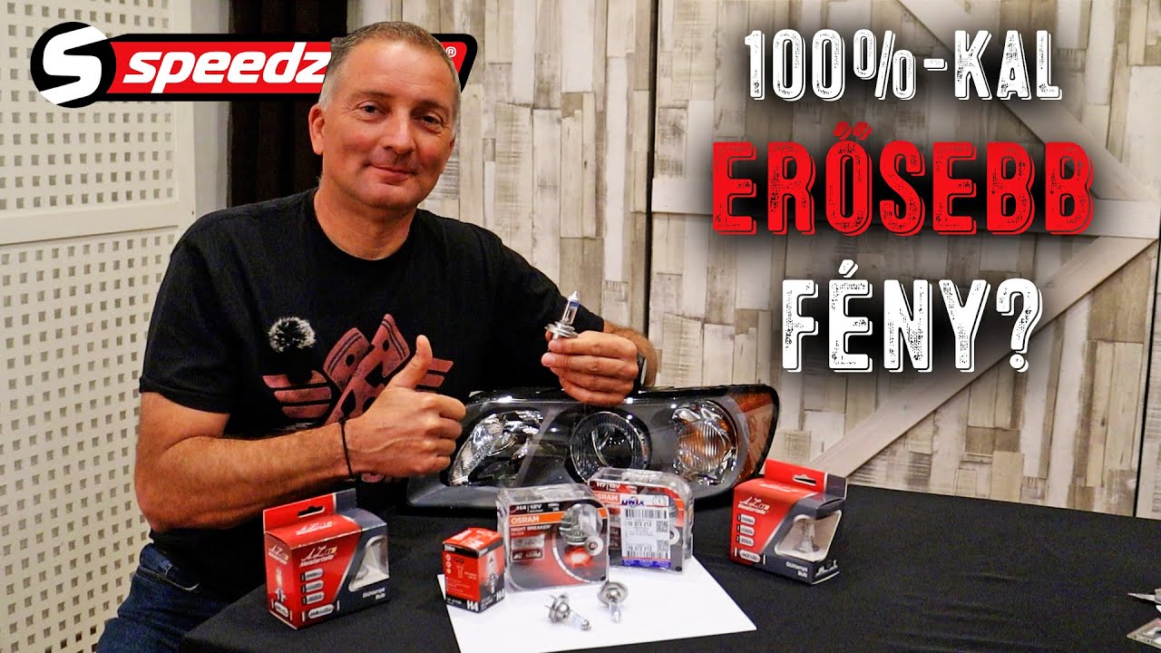 Speedzone műhely: 100%-kal erősebb fény?