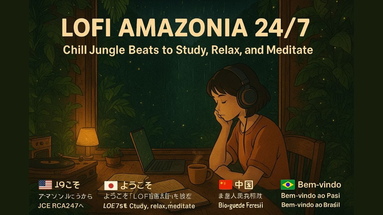 🎧 Lo-Fi Dreams Radio – Música 24h para Estudar, Relaxar e Criar 🌙