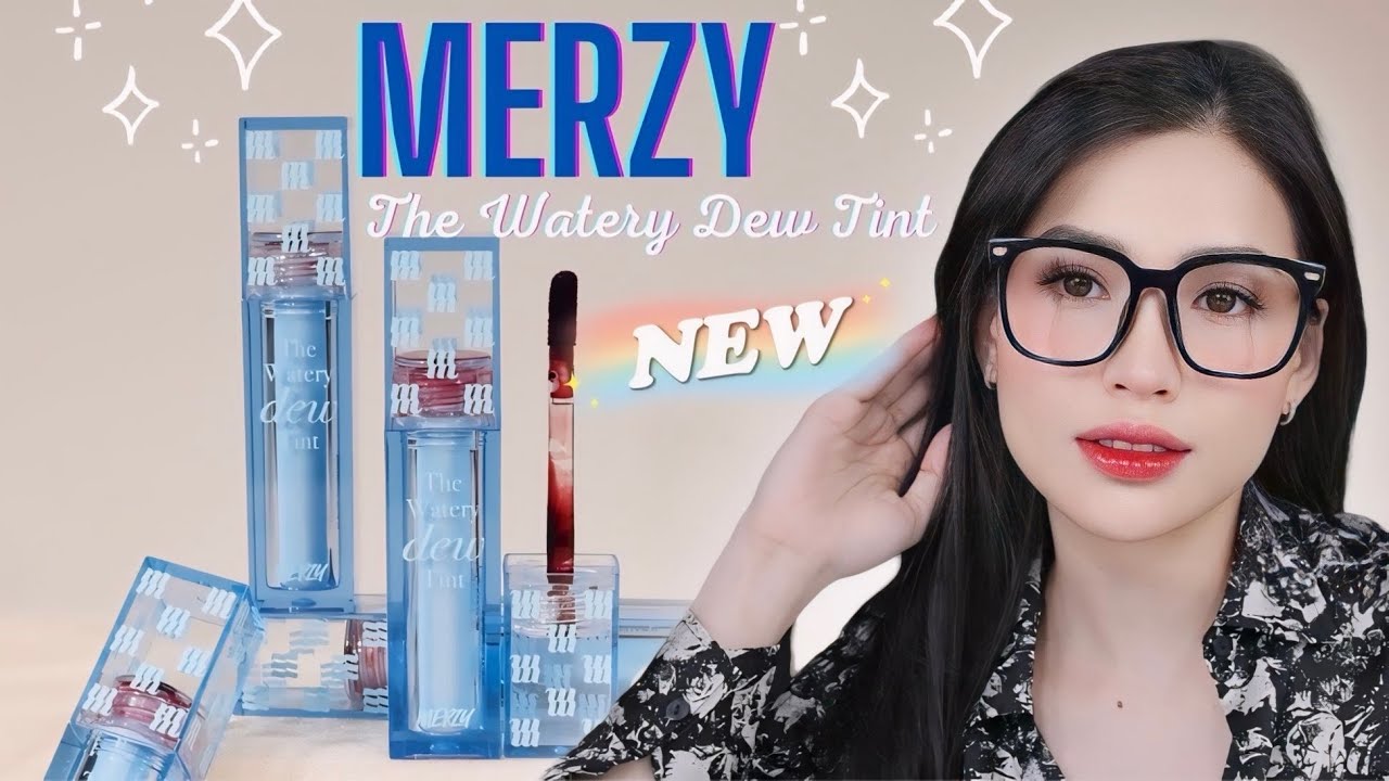 [Review] MERZY The Watery Dew Tint Ver 4 MỚI | Chất son đ&atilde; cải tiến! [Video c&oacute; Affiliate Marketing]
