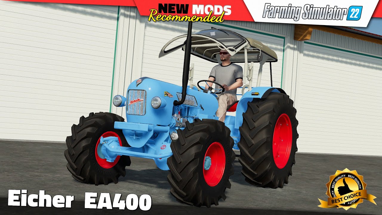 FS22 | Eicher EA400 v1.0.3 - Farming Simulator 22 New Mods Review 2K60