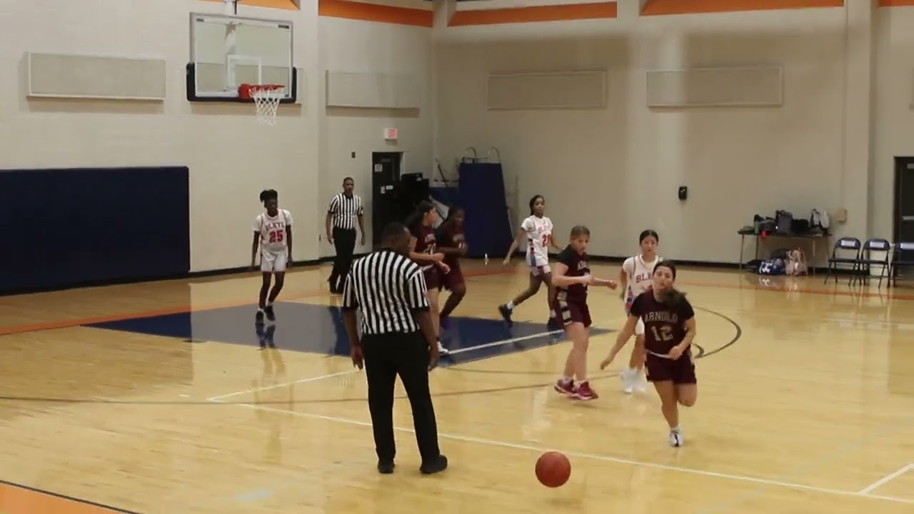 Arnold Middle School Buccaneers vs. Bleyl MS Brahmas - 8A Girls Basketball - January 16, 2025