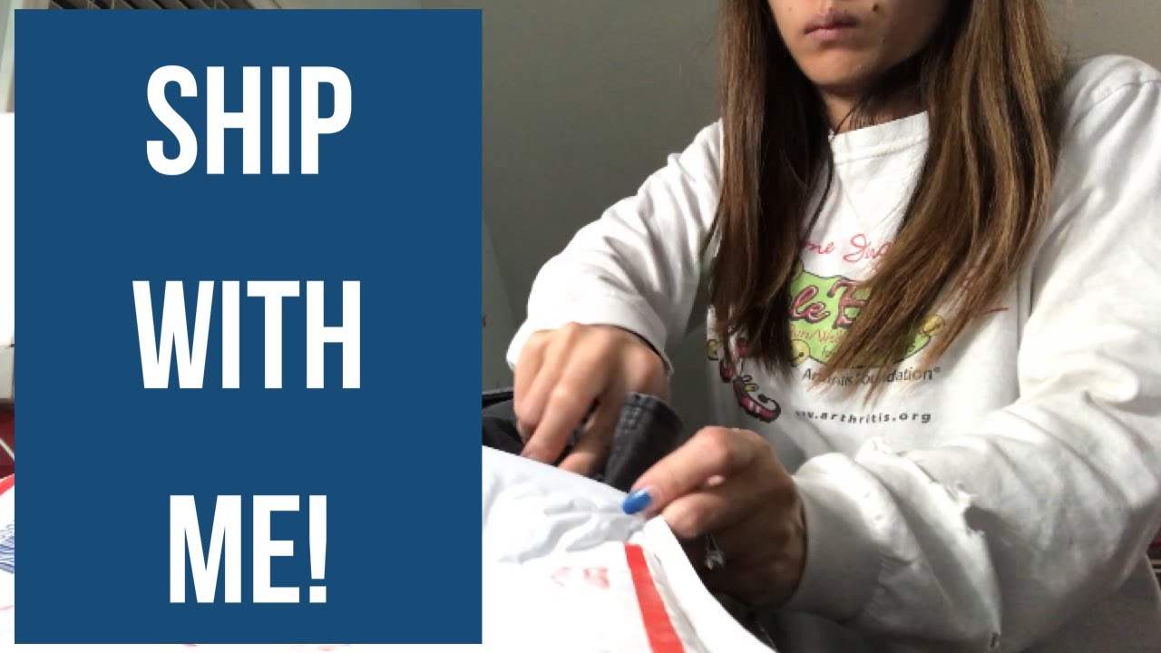 Ship With Me Vlog: Shipping eBay and Poshmark Packages!