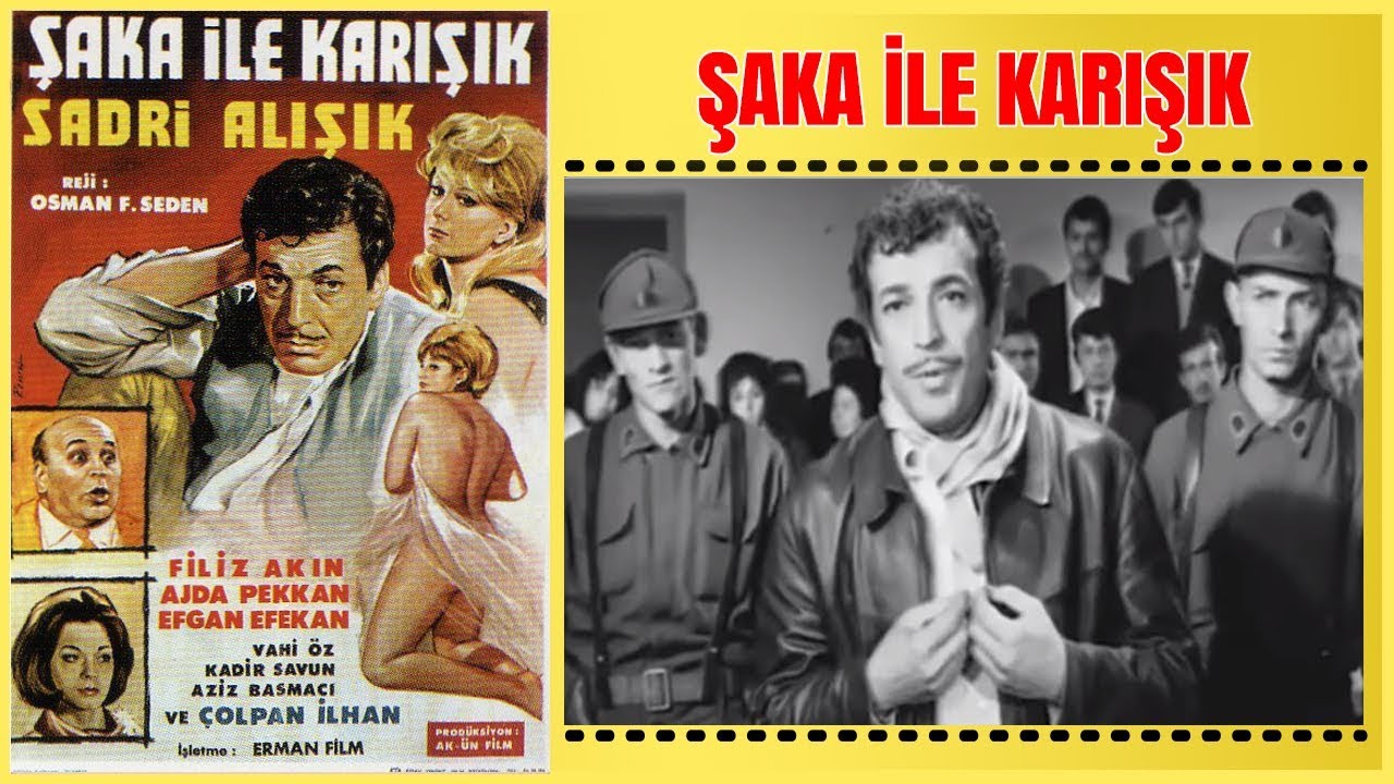 Şaka İle Karışık | Sadri Alışık Filiz Akın Yeşilçam Filmi Full İzle