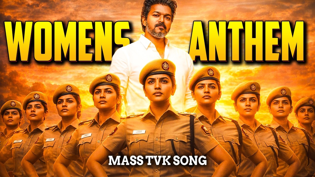 🔥Vijay For Women 🔥 | Thalapathy Vijay Political Mass Song | TVK | பெண் சக்தி உயர்ந்து நிற்கும் 🔥