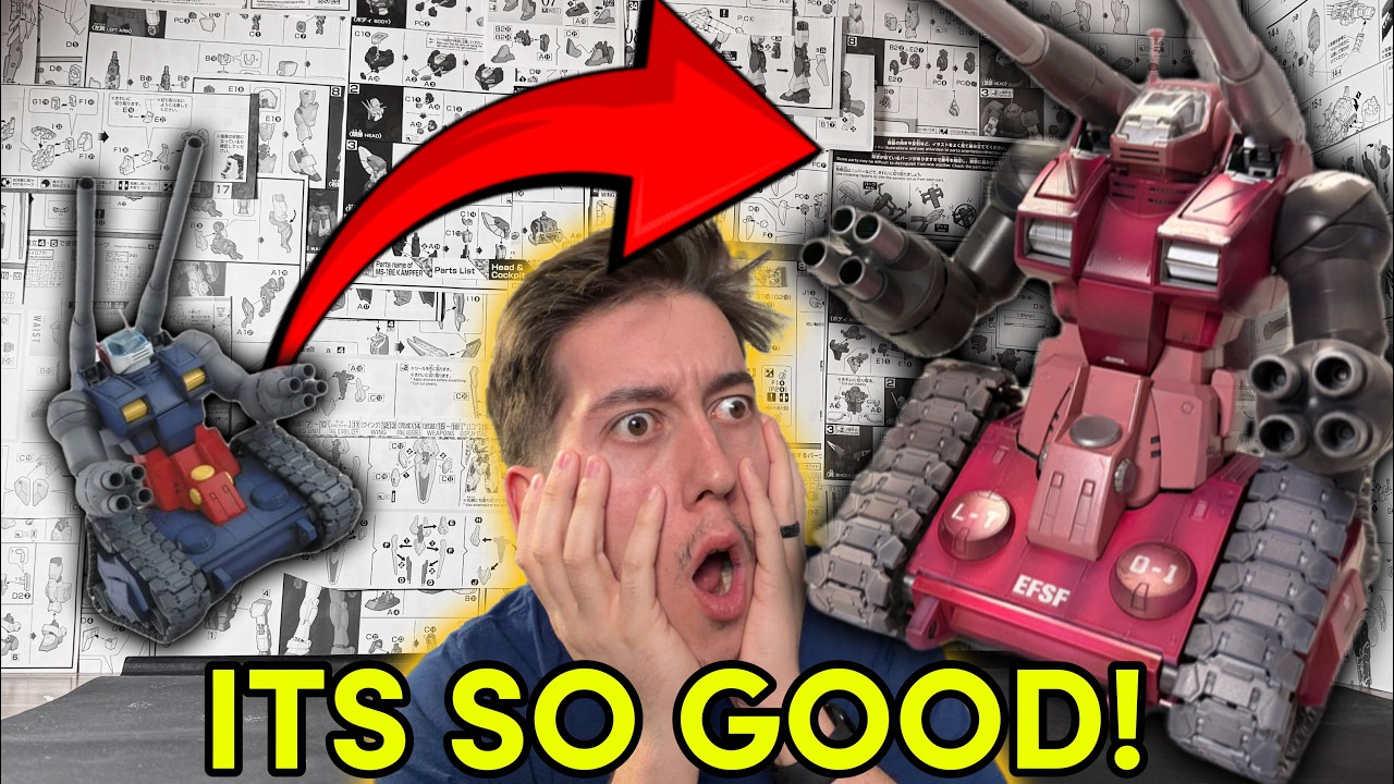 Я превратил эту модель MG Gunpla в произведение искусства!
