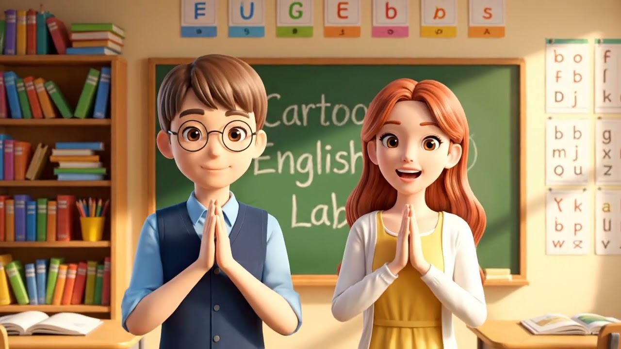 ✨ Welcome to Cartoon English Lab | Learn English by Watching Cartoons 🎓