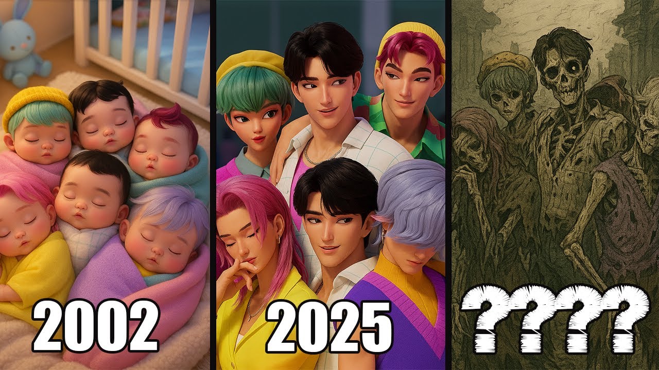 Evolution of SAJA BOYS &ndash; KPOP Demon Hunters