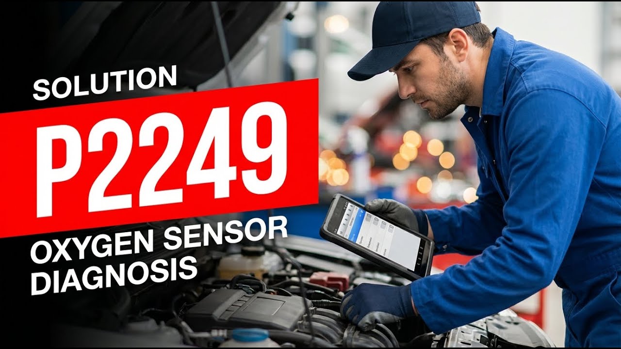 КАК ИСПРАВИТЬ ОШИБКУ P2249 OBD II - Диагностика опорного напряжения кислородного датчика