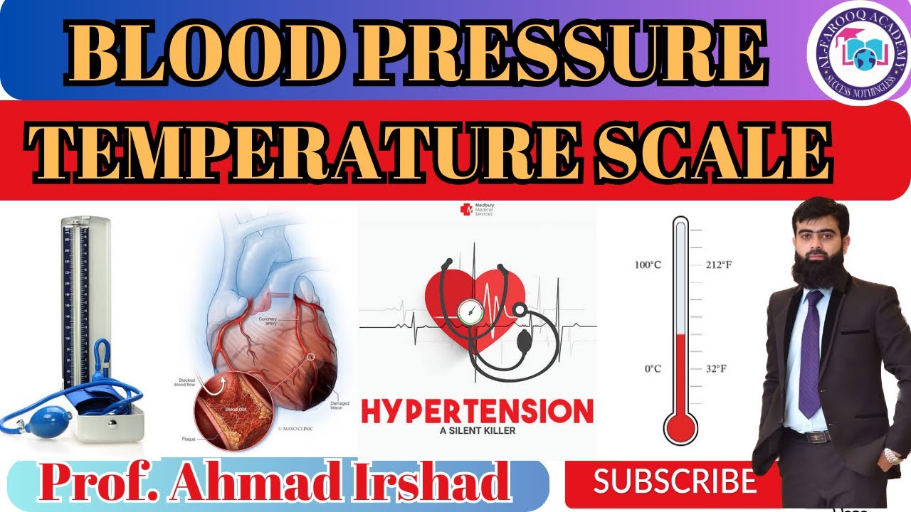 5.7 Blood Pressure |  Hypertension | Absolute Temperature Scale |  Units | Class 9 | Chemistry