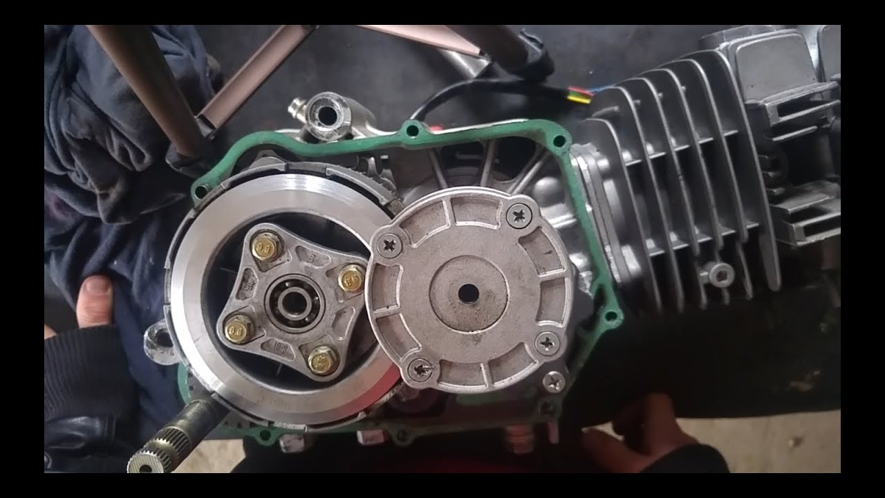 Składanie sprzęgła YX PitBike MRF 140/160-krok po kroku /1P56FMJ YCF LIFAN /engine teardown assembly