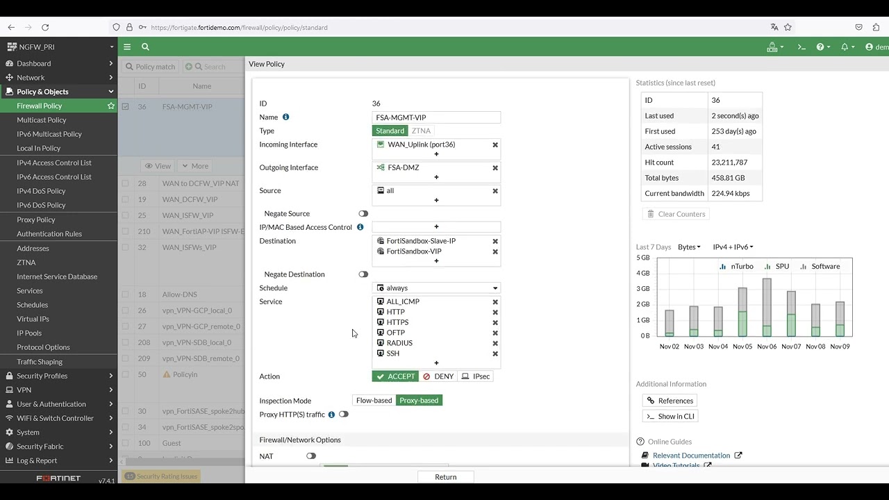 How to analyse logs on fortigate firewall (log and report)(analysing logs on fortigate firewall)