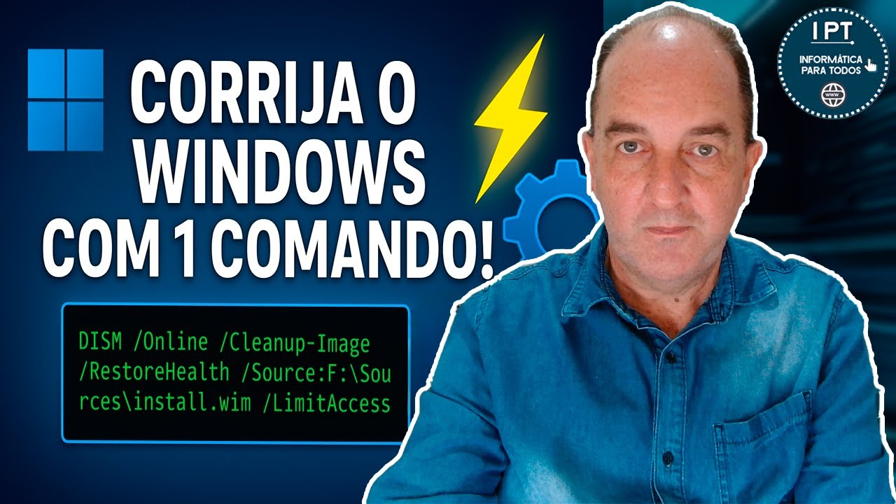&ldquo; Comando M&aacute;gico Que Repara o Windows 10 e 11!&rdquo;