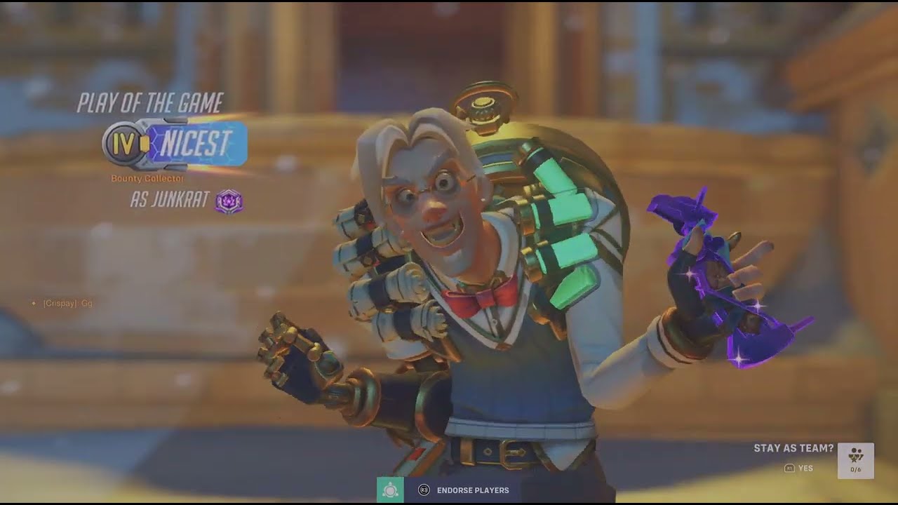 Overwatch 2 Competitive Shambali Monastery Junkrat/Symmetra