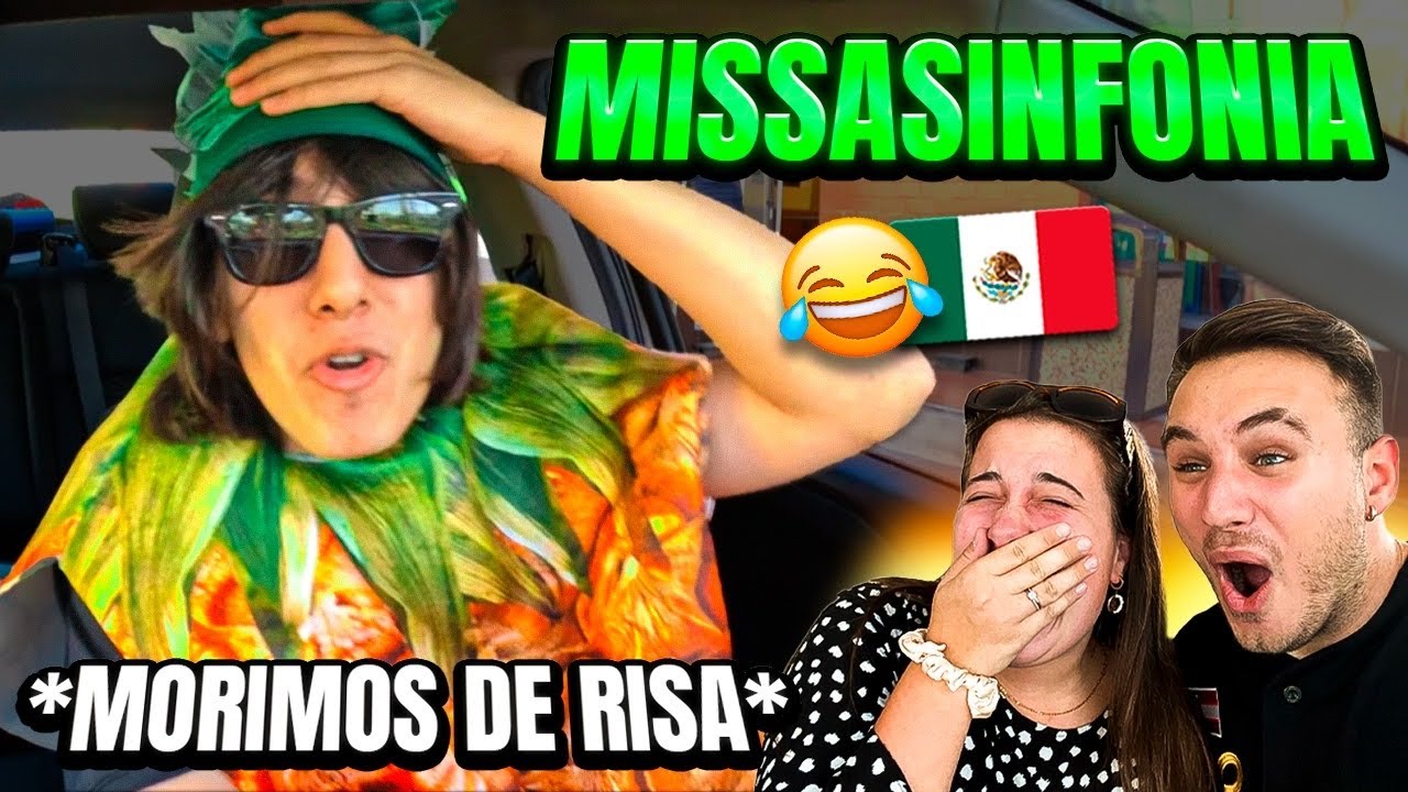 🇪🇸 REACCIÓN a MISSASINFONIA 🇲🇽 COCODRILOS, HUEVOS Y ASMR! 😂 **morimos de risa**