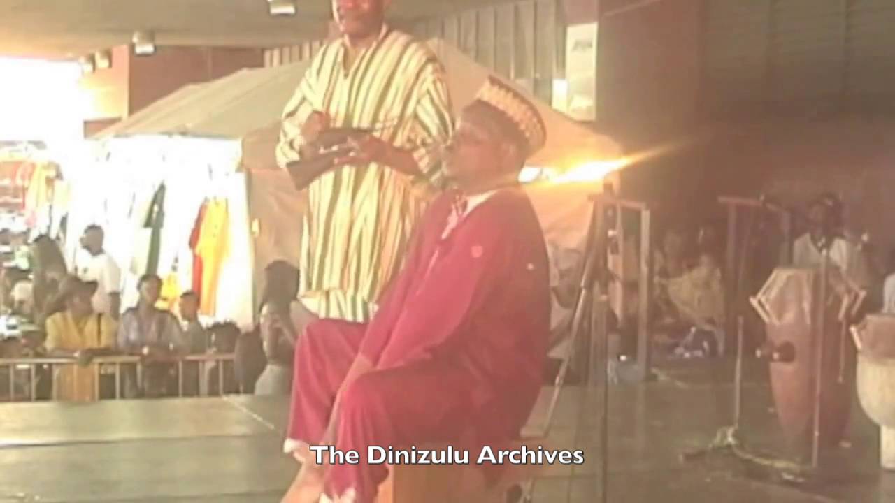 Nana Kimati Dinizulu Rare Foot Drum Solo #2