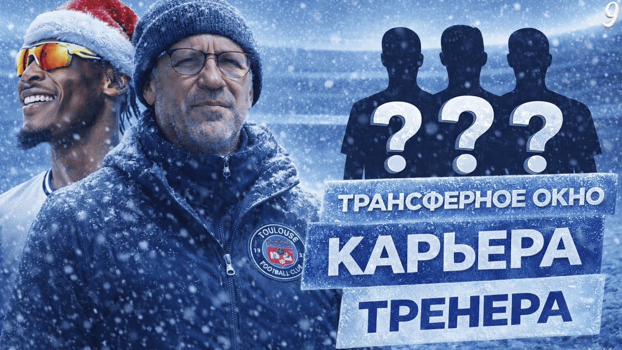 PES 2026 | Challenge КАРЬЕРА ТРЕНЕРА | ТУЛУЗА | ЗИМНЕЕ ТРАНСФЕРНОЕ ОКНО | #9