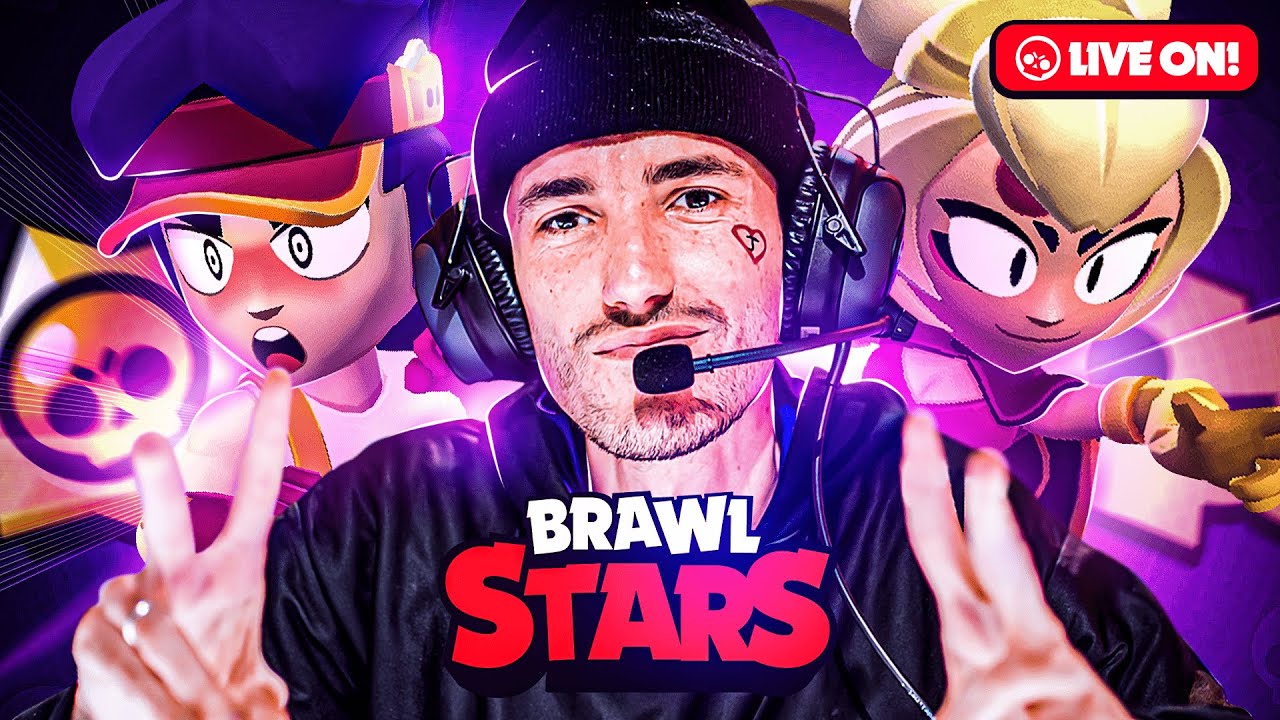 A SAGA DO BRAWL STARS CONTINUA🔥LIVE ON! BRAWL STARS