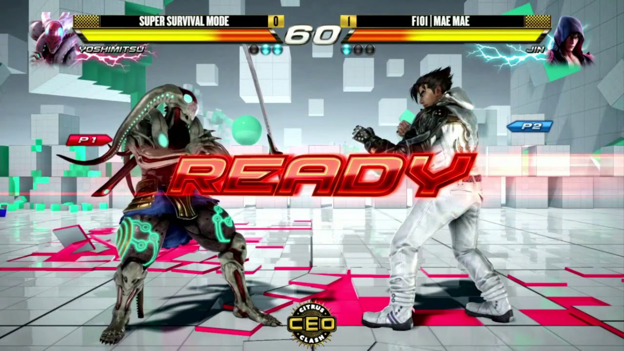 CEO CITRUS CLASH #7  Tekken 7 - SUPER SURVIVAL MODE vs F101 MAE MAE