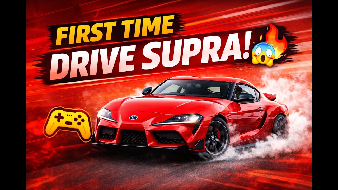 First time drive supra mk4 🥵