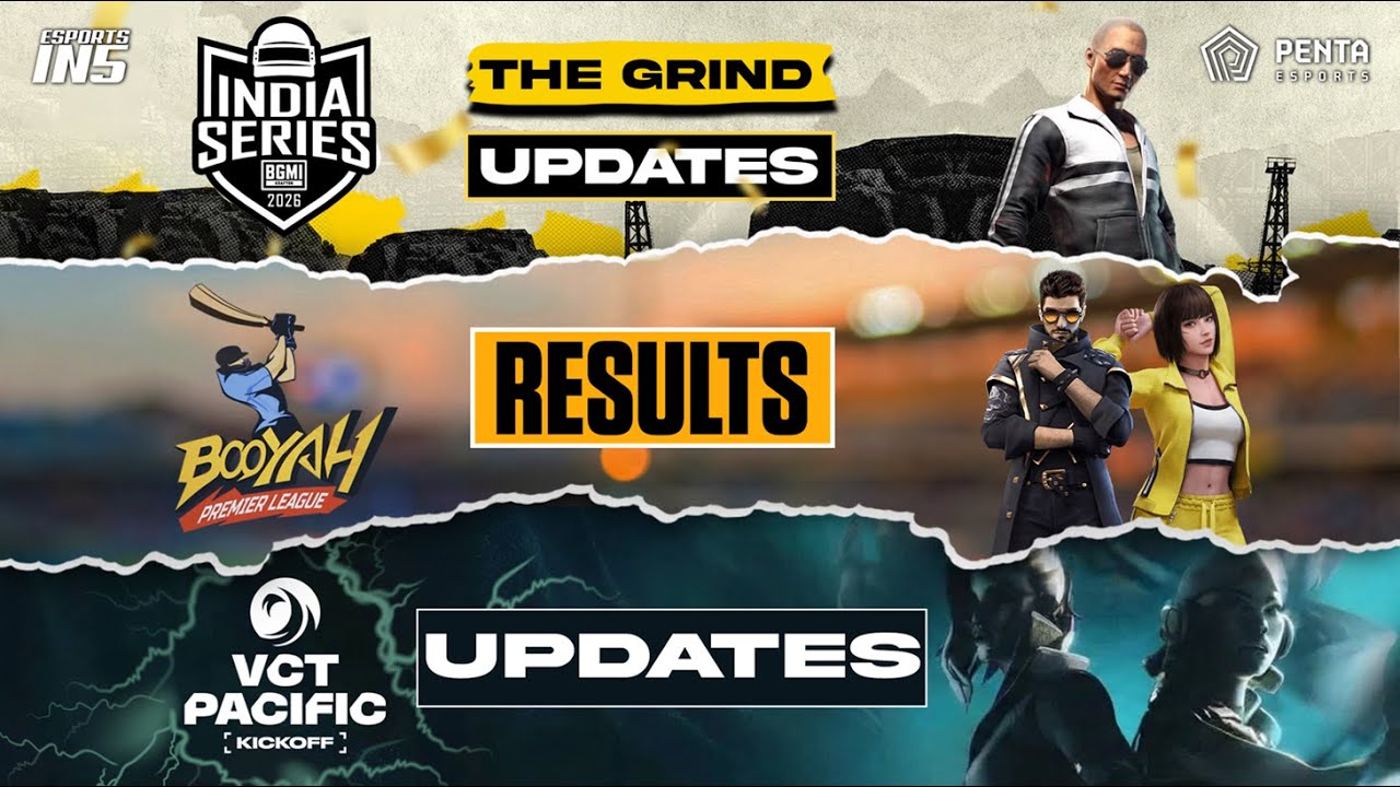 BGIS 2026 The Grind | Booyah Premier League | VCT 2026: Pacific Kickoff | Ein5