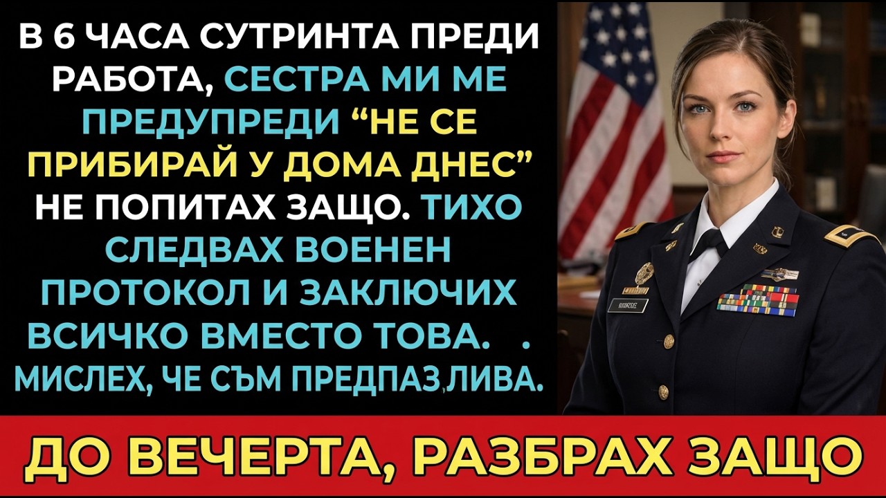 Сестра излъга, че родителите ни са тежко болни. Дойдох без предупреждение и замръзнах.