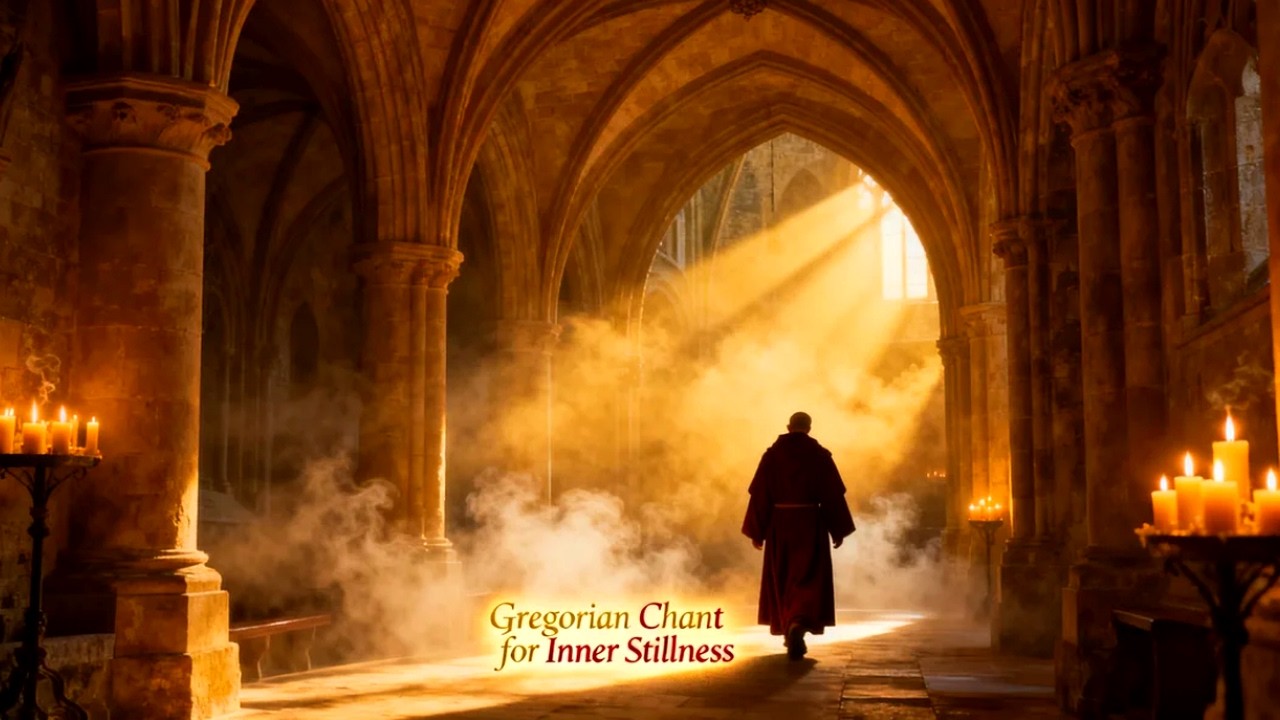 Gregorian Chant for Healing Sleep and Spiritual Reflection | Benedictine Ambience and Sacred Peace