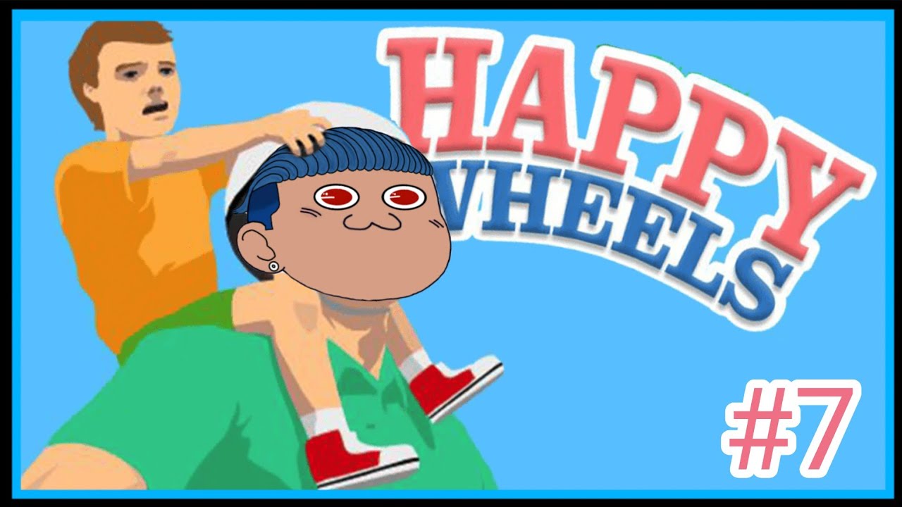 BREAKING EVERY BONE TO GET TO THE FINISH LINE!!! | Happy Wheels #7