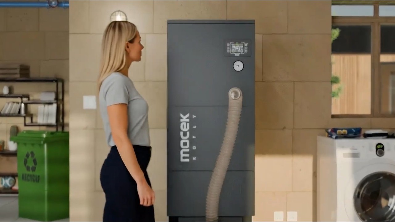 Piec na pellet z podajnikiem automatycznym | MOCEK | Reklama