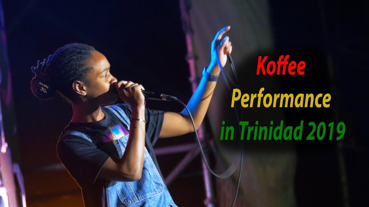 KOFFEE First Time Performing in Trinidad & Tobago