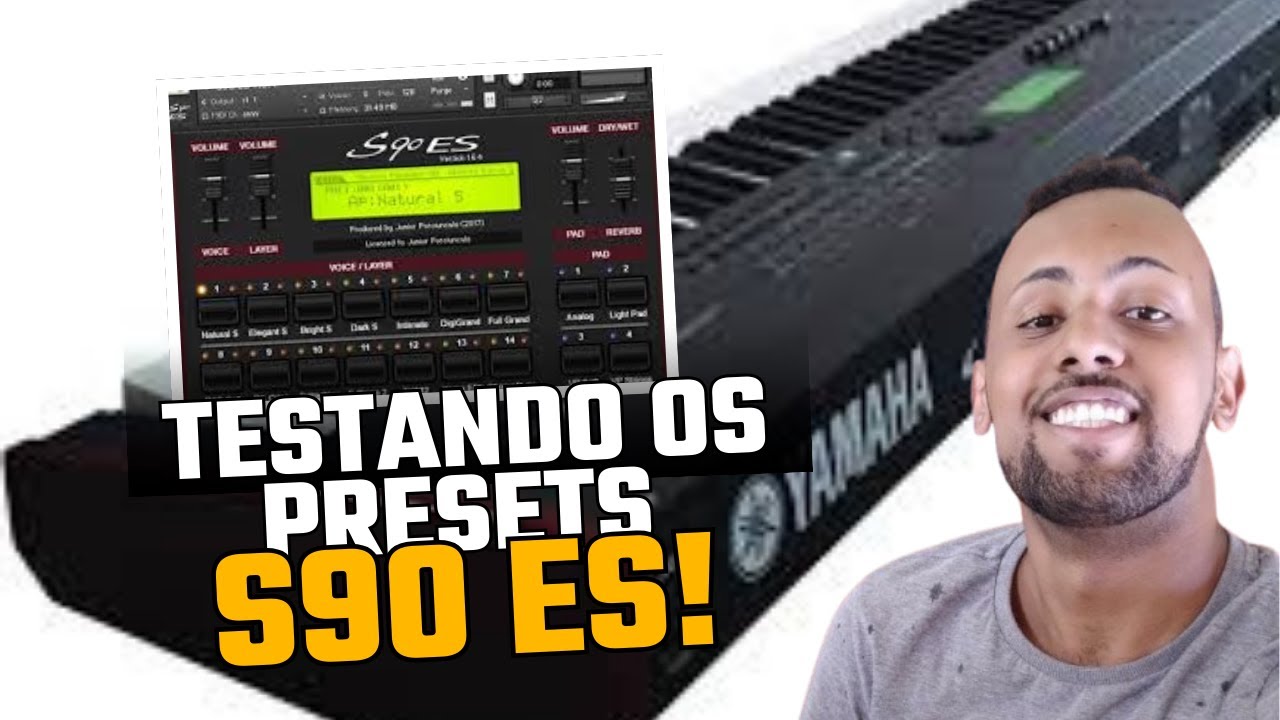O Som LENDÁRIO do Yamaha S90 ES, agora no Kontakt! | Testando os Presets #yamaha #kontakt