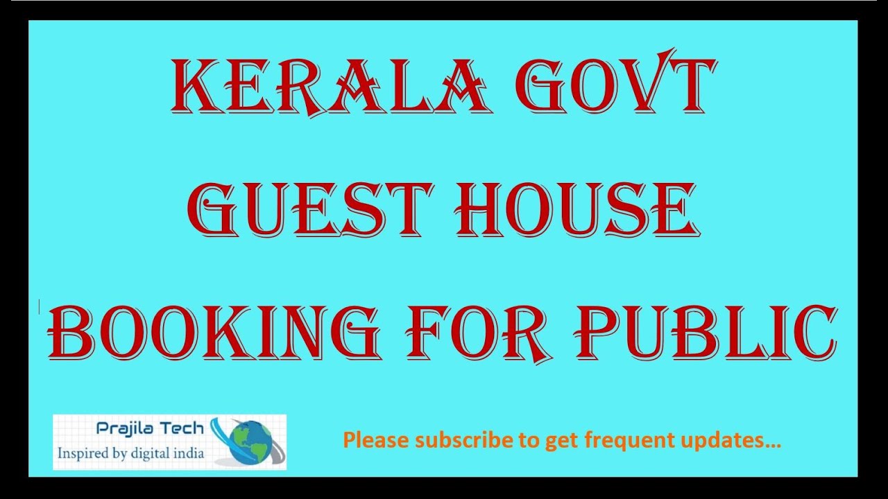 Kerala Govt Guest House| 
