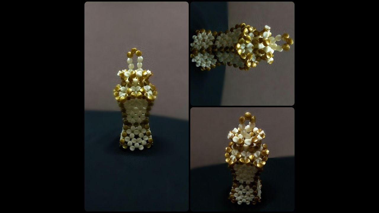 فانوس الأميرات 🤩 خطوة بخطوة للمبتدئين ♥️ The Queen Fanous in beads