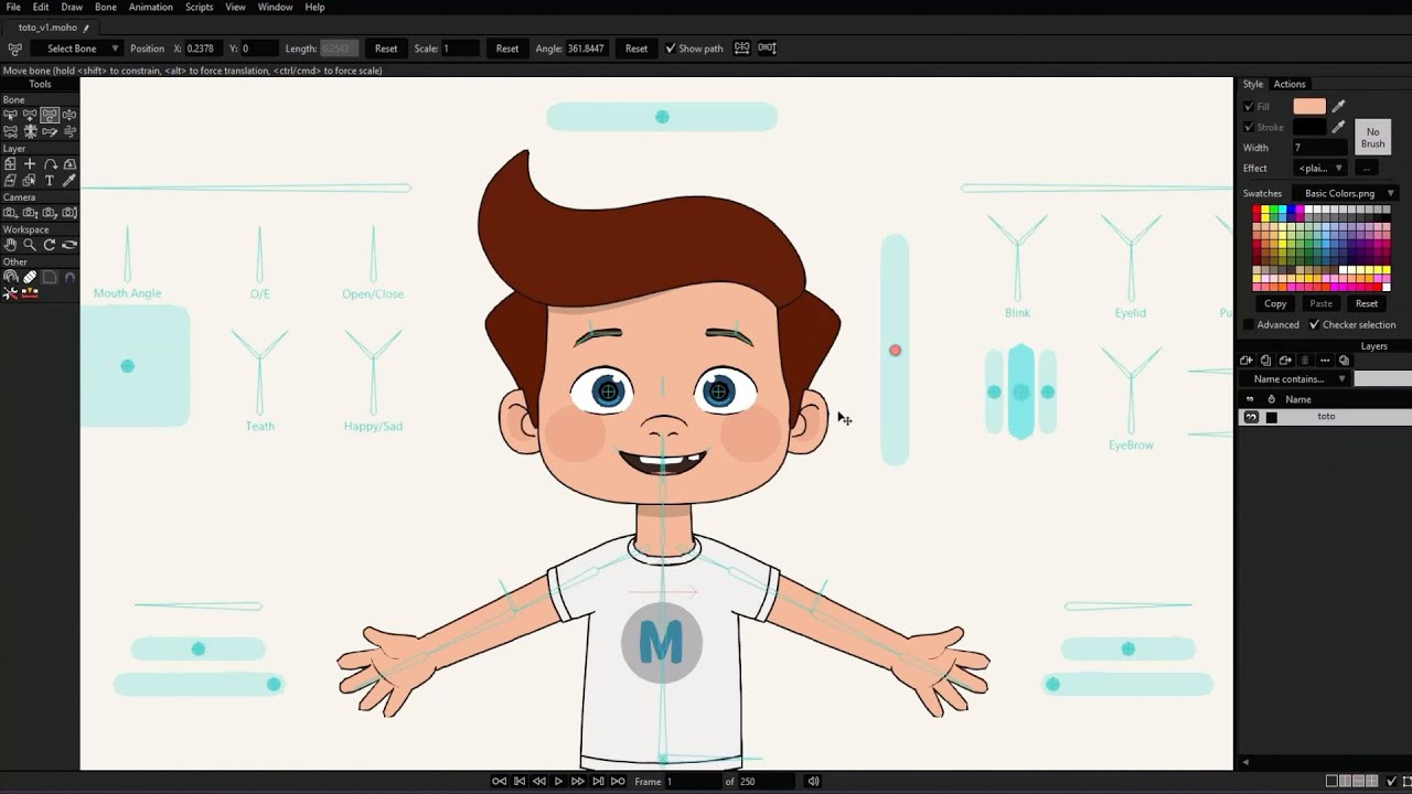 These controllers are really something! Check out Mahdi character rigging using #mohoanimation 🔥🔥🔥