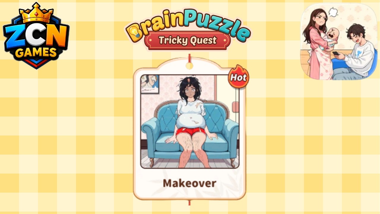 Brain Puzzle: Tricky Quest &ndash; Makeover Walkthrough | Solution