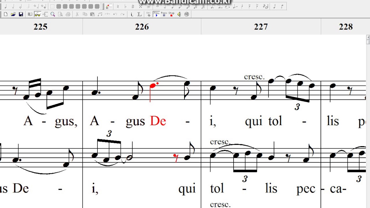 A Little Jazz Mass 이동하(AgnusDei) Alto