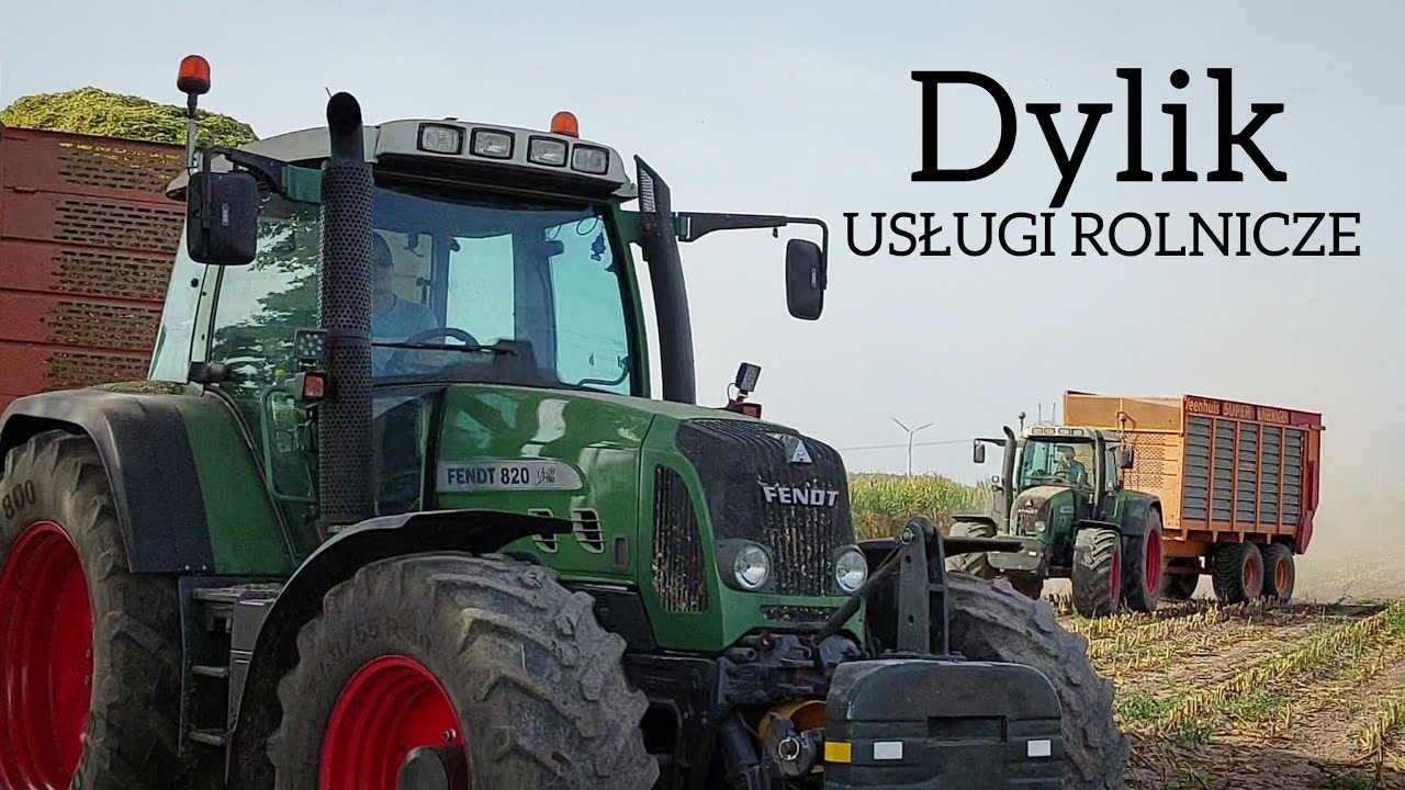 ✰ QQRYDZA NA KISZONKE Z OPOREM ㋡ UR DYLIK✰ 2x FENDT VARIO 820 TMS & CLAAS JAGUAR 840 !✰