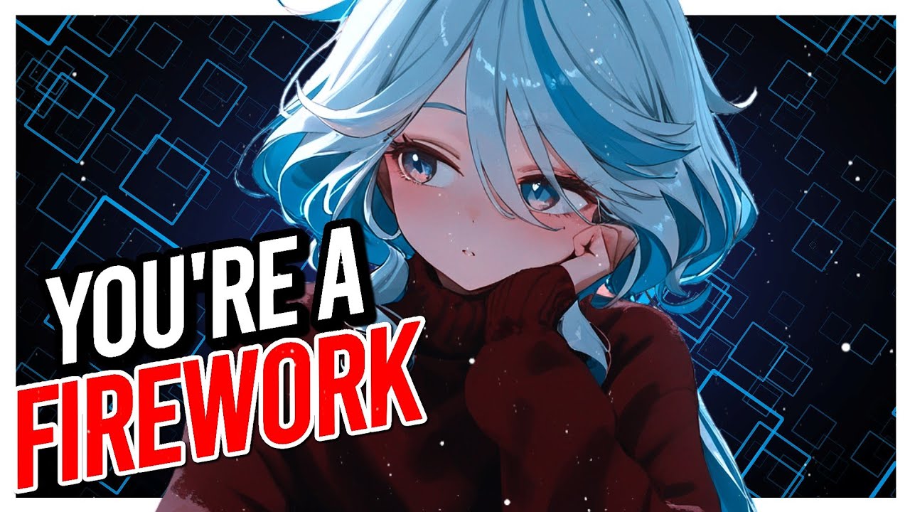 Nightcore -   Firework [ Rock Cover ] ( Lyrics )
