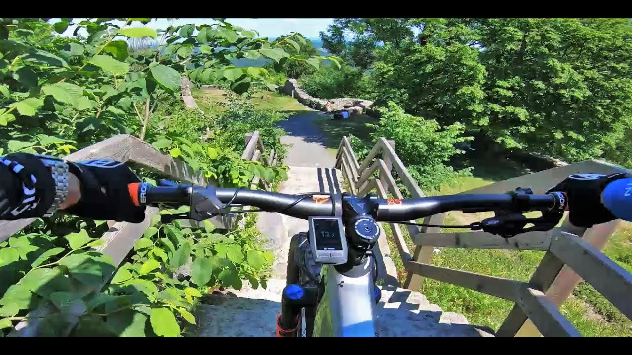 2020 CUBE Stereo Hybrid 160 HPC ACTIONTEAM 625 27.5: Aussicht, Treppe, Steine...