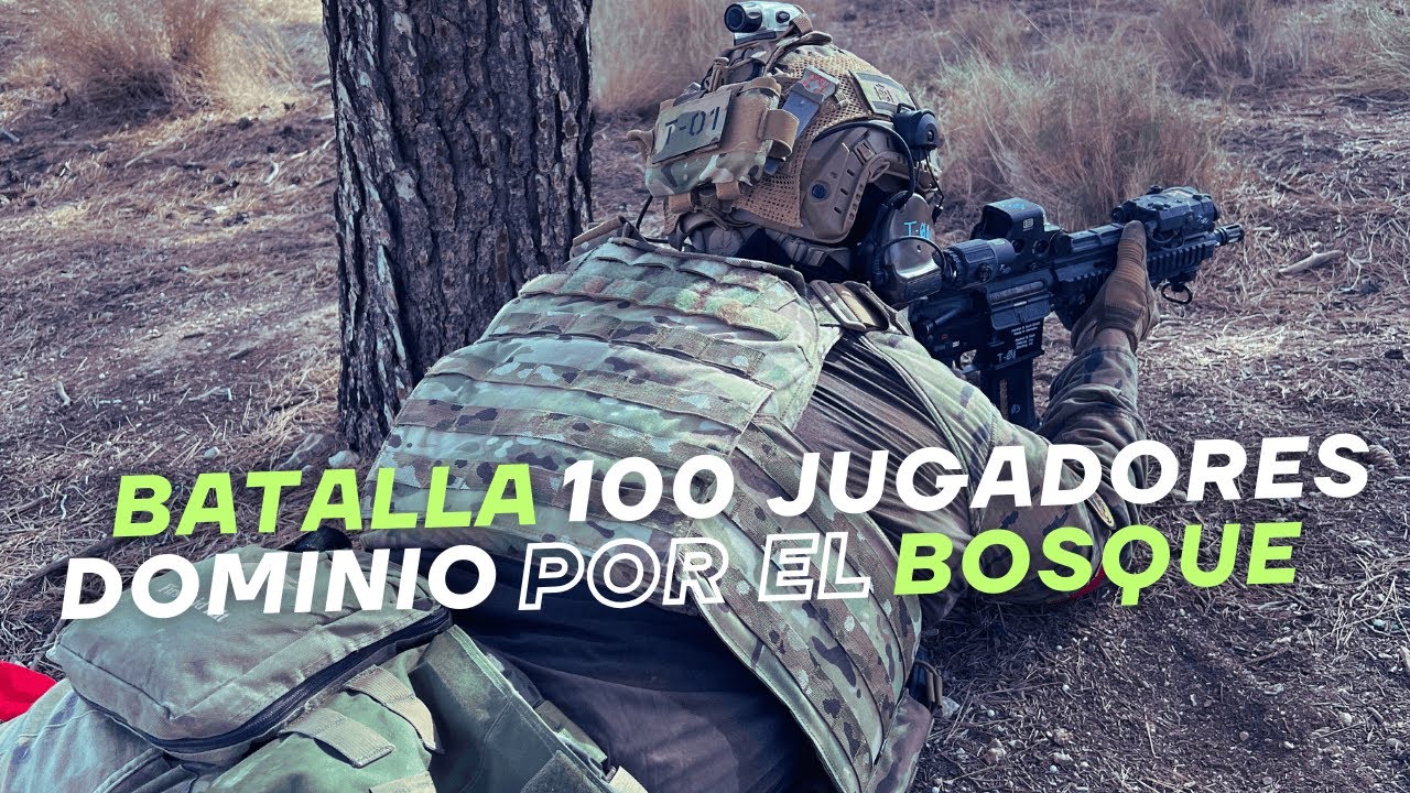 BATALLA de 100 JUGADORES en CAMPO ABIERTO // HK 416D NGRS