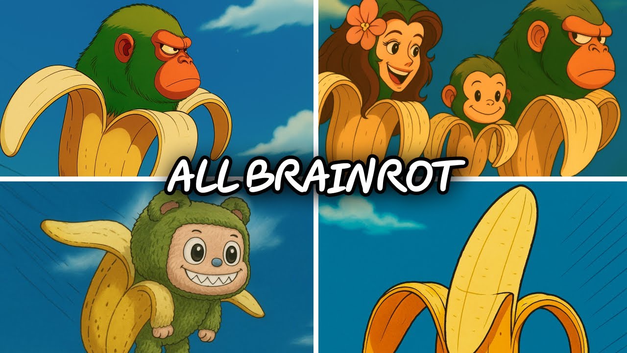 BRAINROT ANIME OPENING but butBRAINROT HORROR ANIME BRAINROT but it's FNAFGIRL BRAINRO FAMILY LABUBU