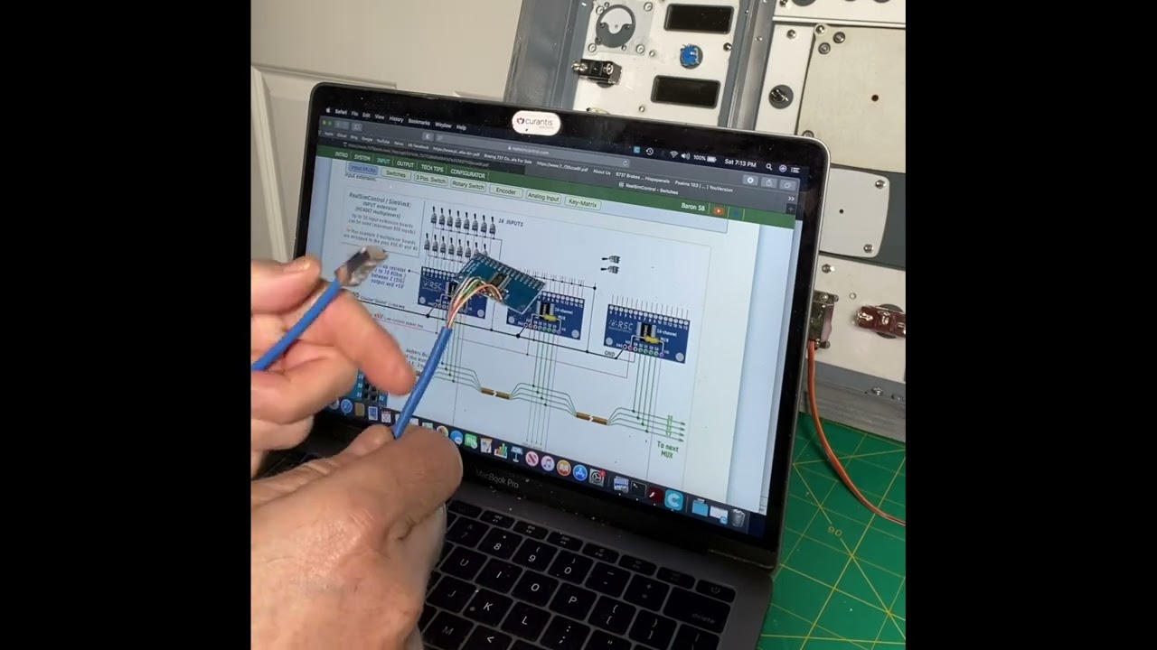 How to Wire Forward Overhead for Boeing 737 Cockpit Flight Simulator