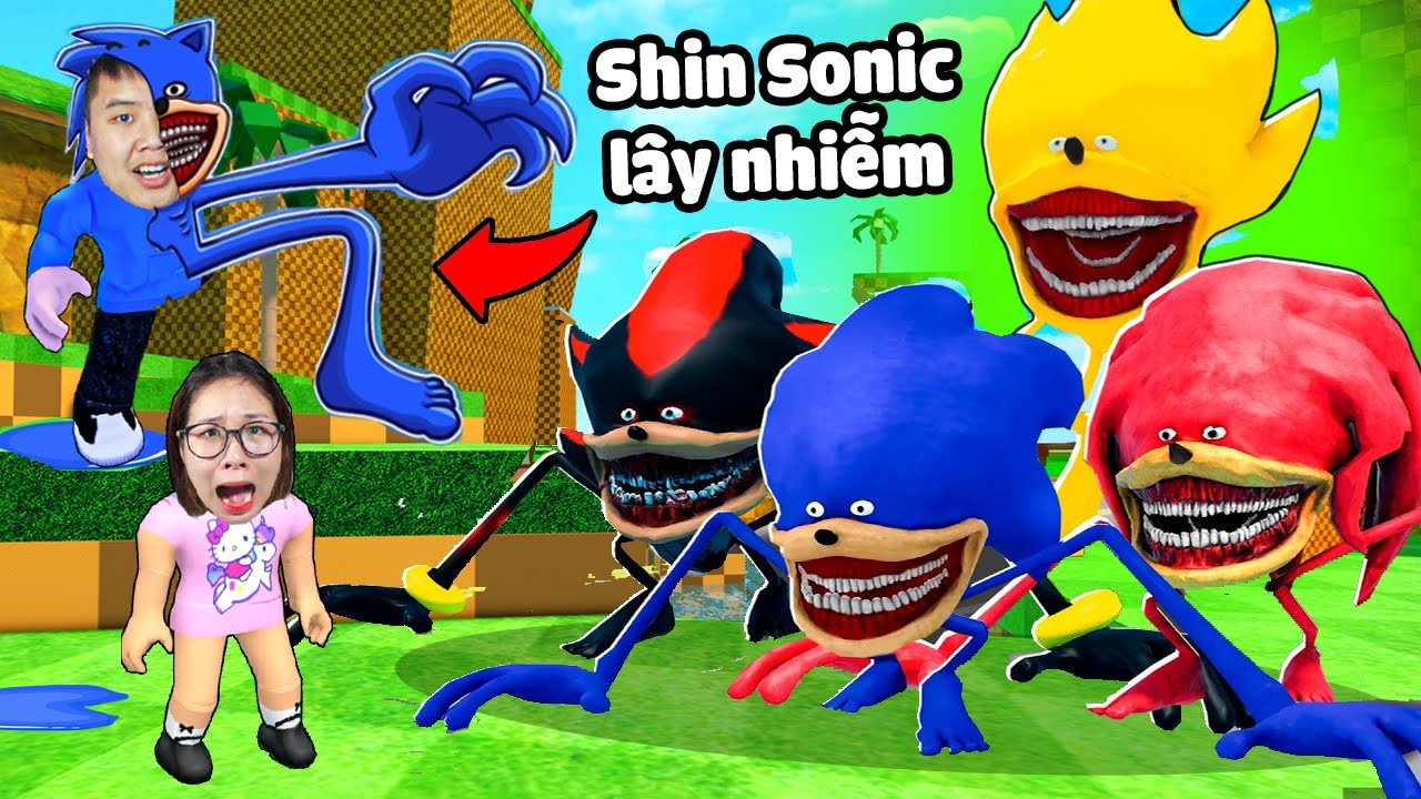 Shin Sonic nhiễm nhiều dạng cực đáng sợ?! bqThanh & Ốc Tìm Tất Cả Dạng Của Shinic