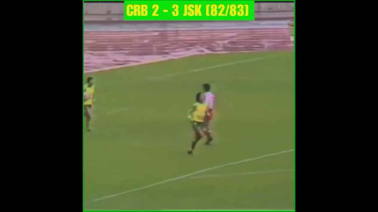Remantada de la JSK contre le CRB 1982-1983