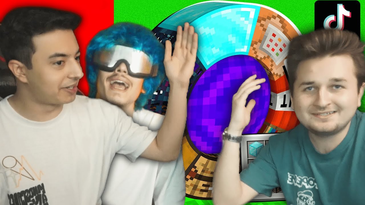 minecraft VİRAL Tiktok hilelerini deniyoruz! ​⁠@Cinavar ​⁠@Mergo