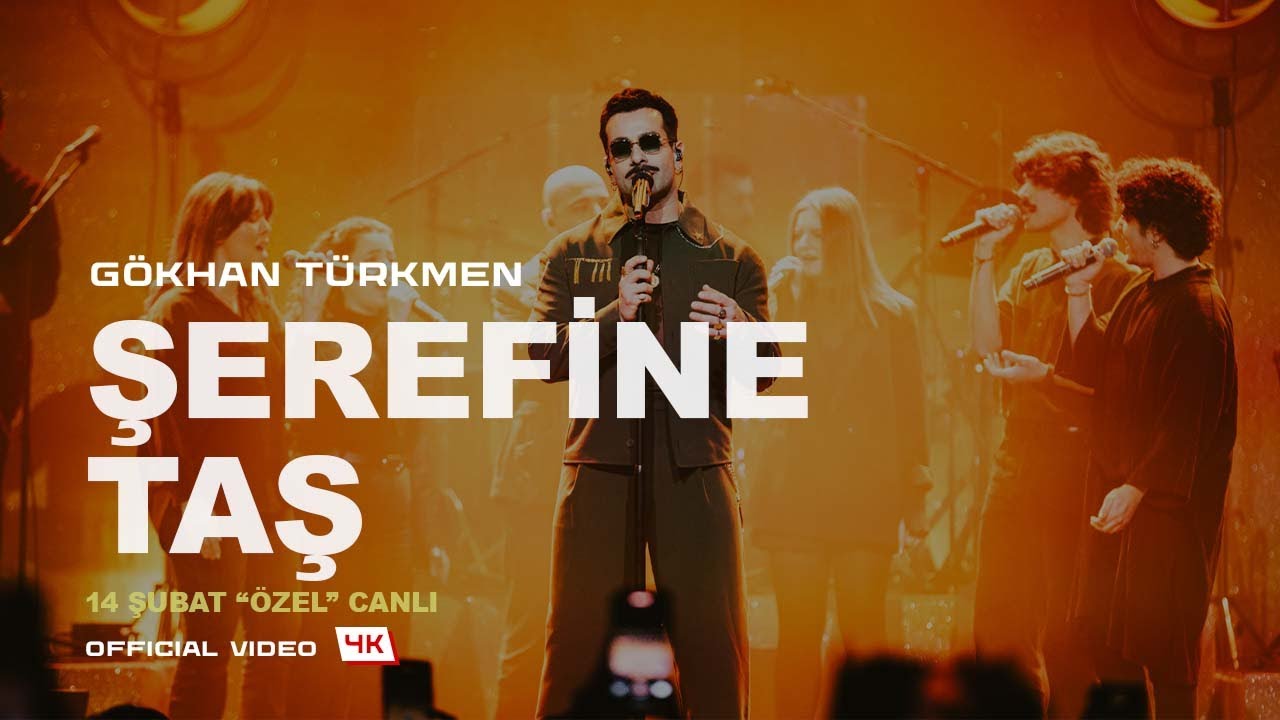 Şerefine & Taş [Official Live Video | 4K]  - Gökhan Türkmen 
